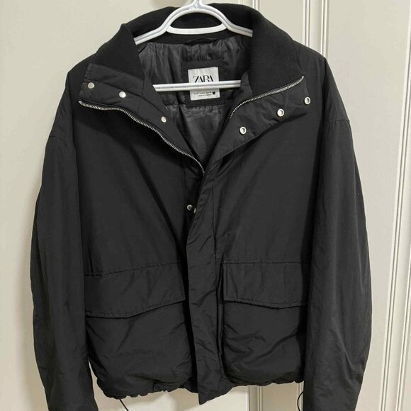 Zara Quilted Insulated Jacket Sz Small - Picture 2 of 5